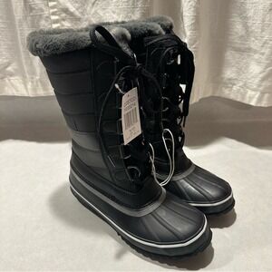NEW Women's Wintwr Boots JBU by Jambu Sabine Size 7 Black Watwr Resistant